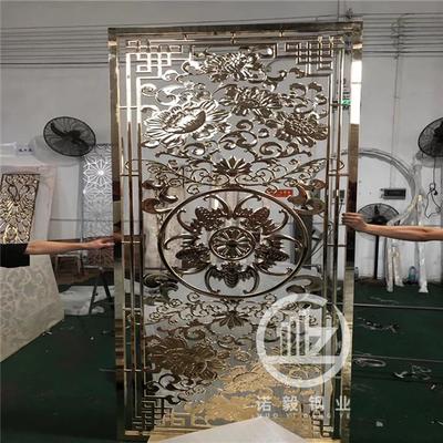 铝雕屏风 金属艺术与实用美学的现代演绎